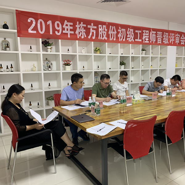匠心筑夢，人才培養(yǎng)丨棟方股份2019初級工程師晉級評審會順利舉行